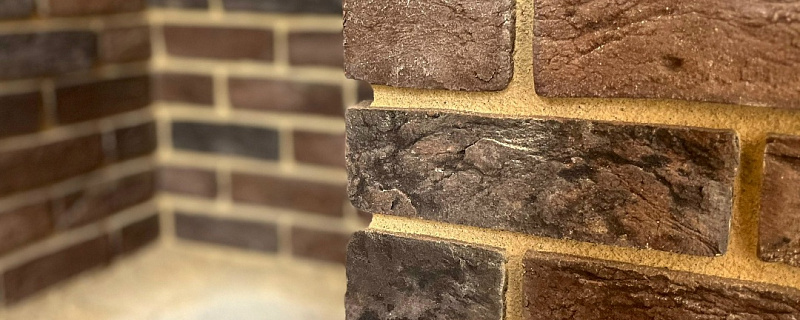 Кирпич ручной формовки Тандем - Цвет раствора имеет значение